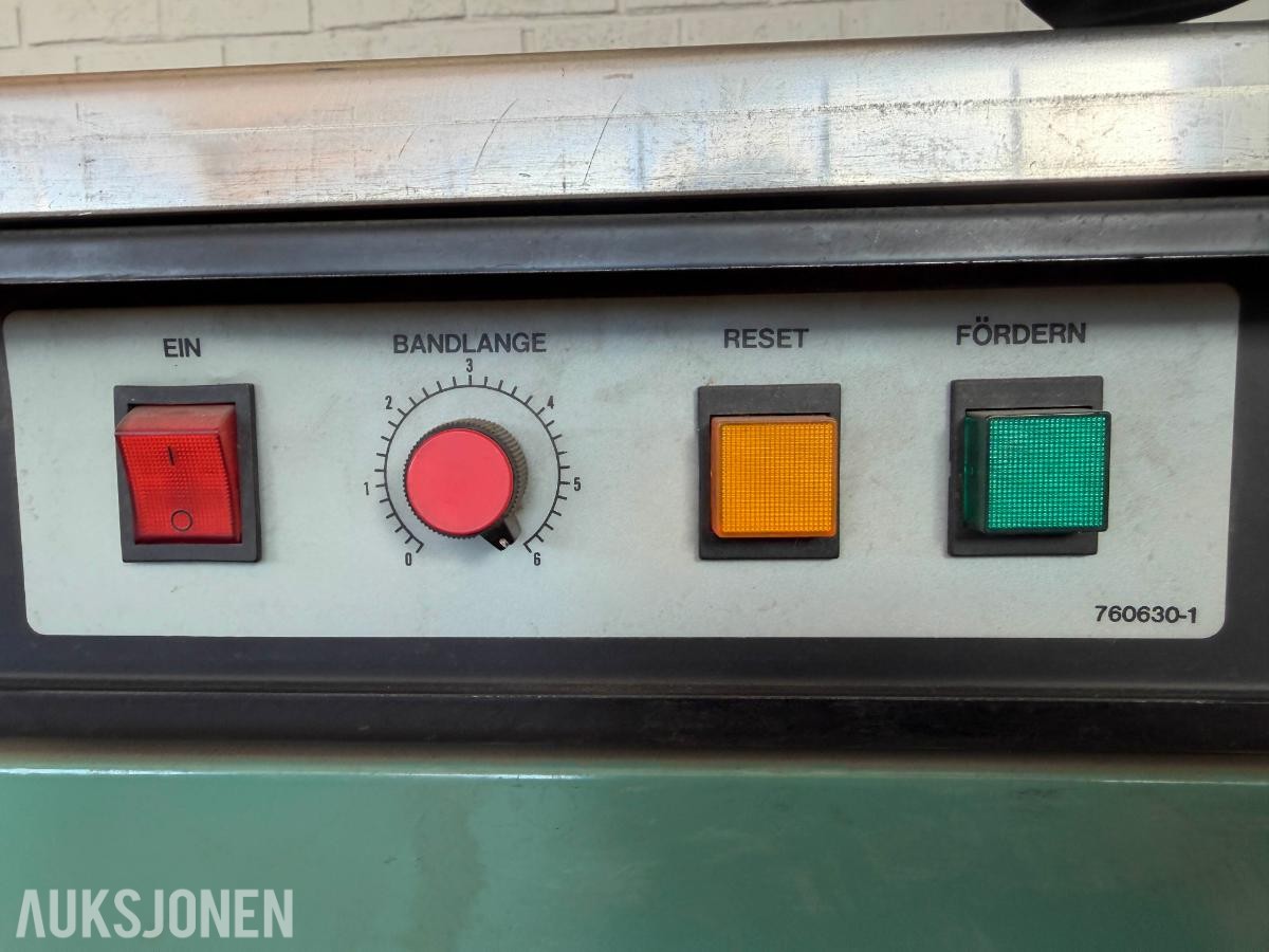 Halvautomatisk stroppemaskin fra Signode (MST)